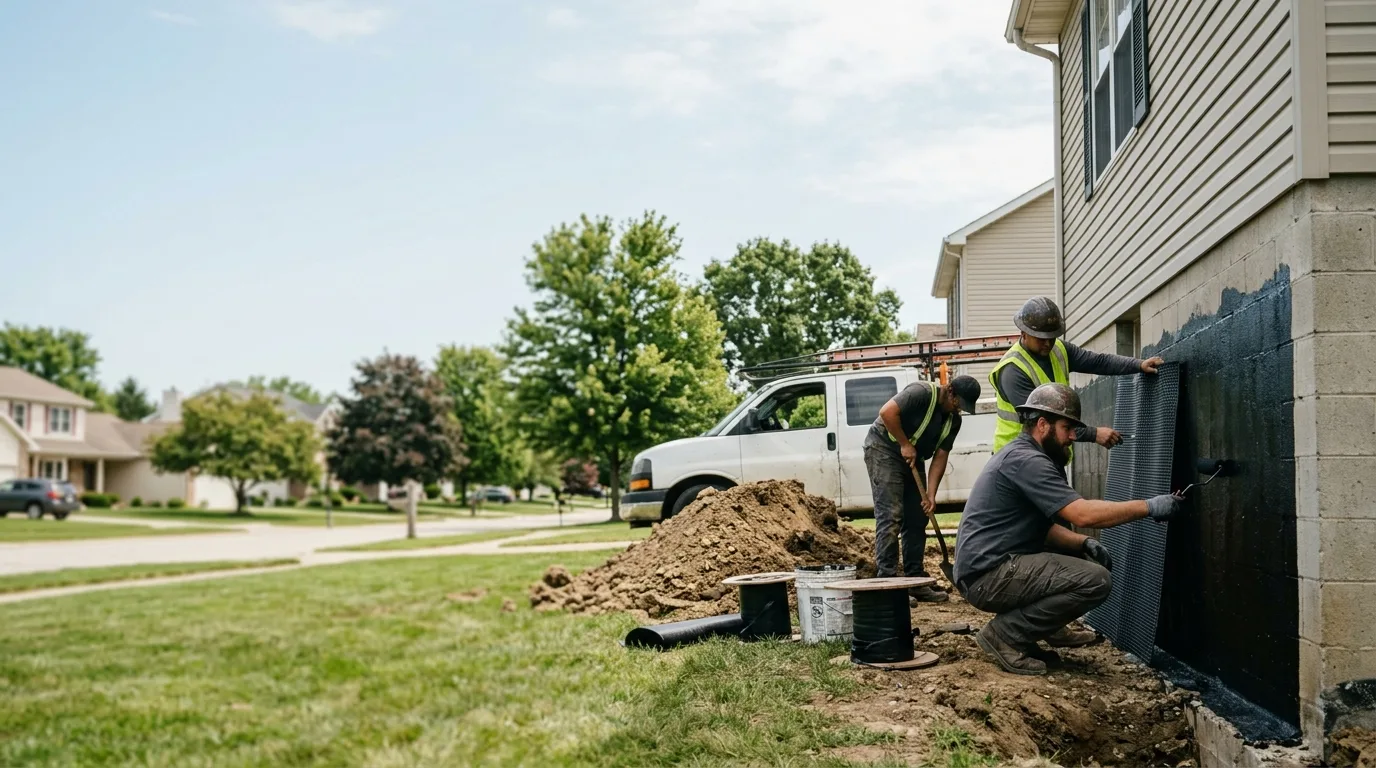 Basement Waterproofing in Claremont, IL near me